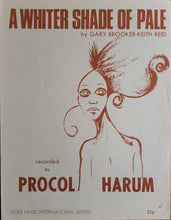 Load image into Gallery viewer, Procol Harum - A Whiter Shade Of Pale