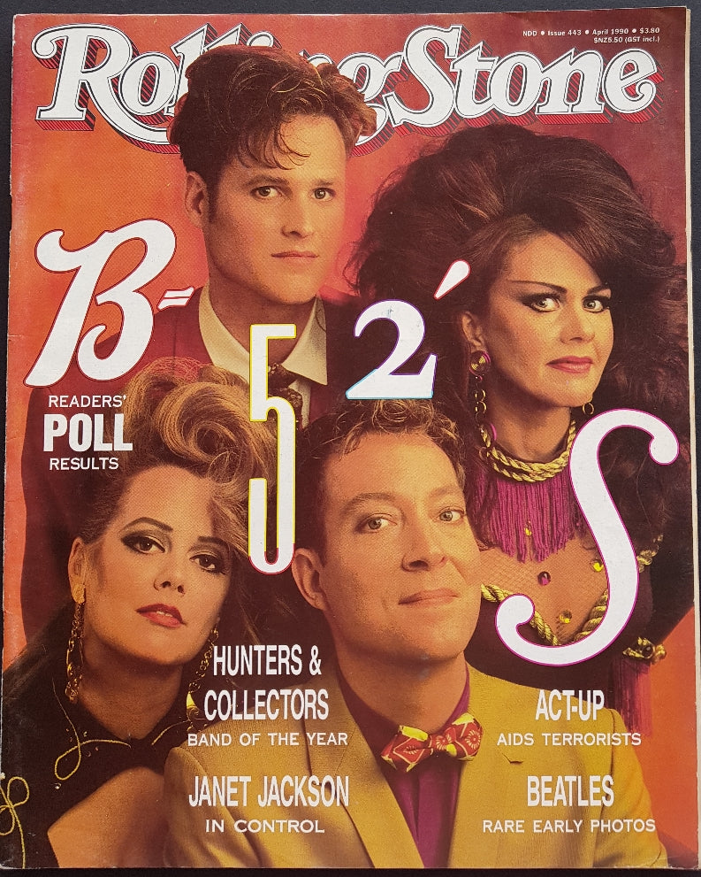 B-52's - Rolling Stone April 1990