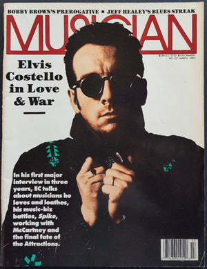 Elvis Costello - Musician March 1989