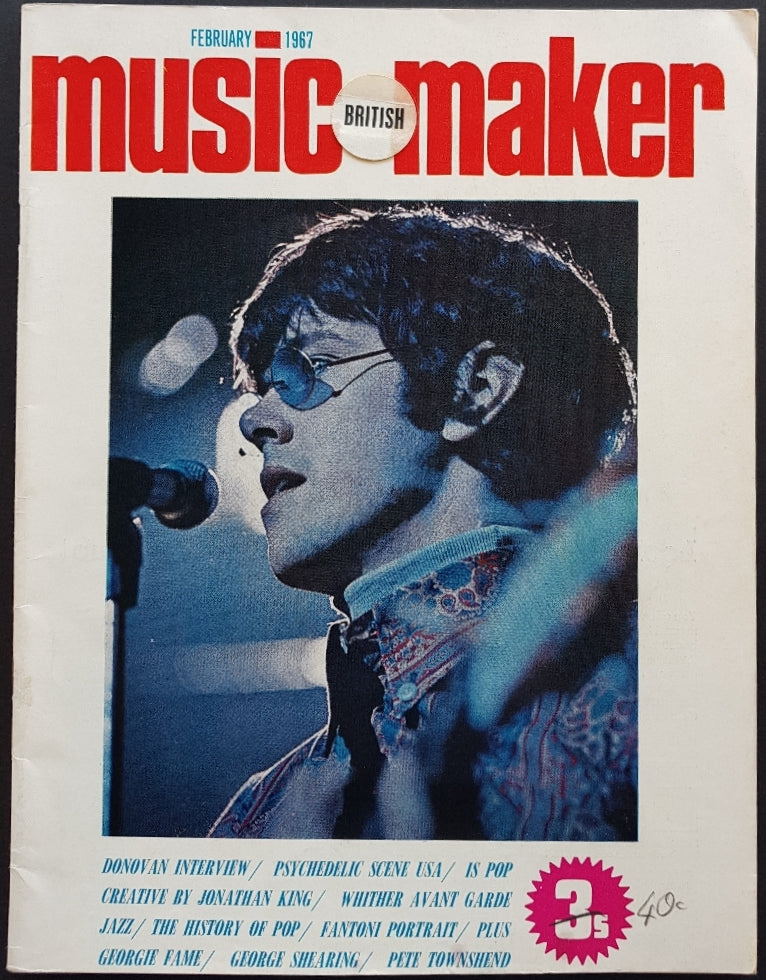 Donovan - Music Maker February 1967