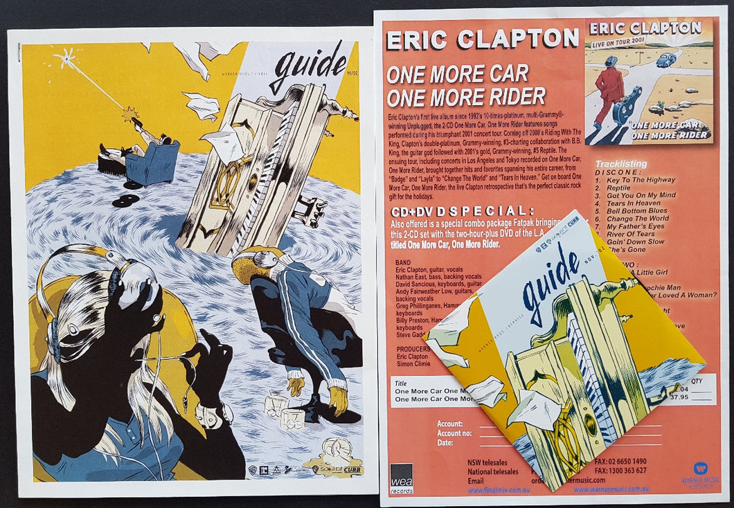 Clapton, Eric - Warner Bros./Reprise Guide Nov.02