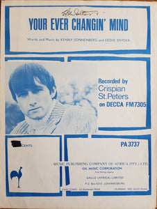 St.Peters, Crispian - Your Ever Changin' Mind
