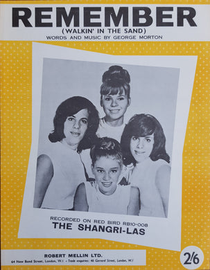 Shangri-Las - Remember (Walking In The Sand)
