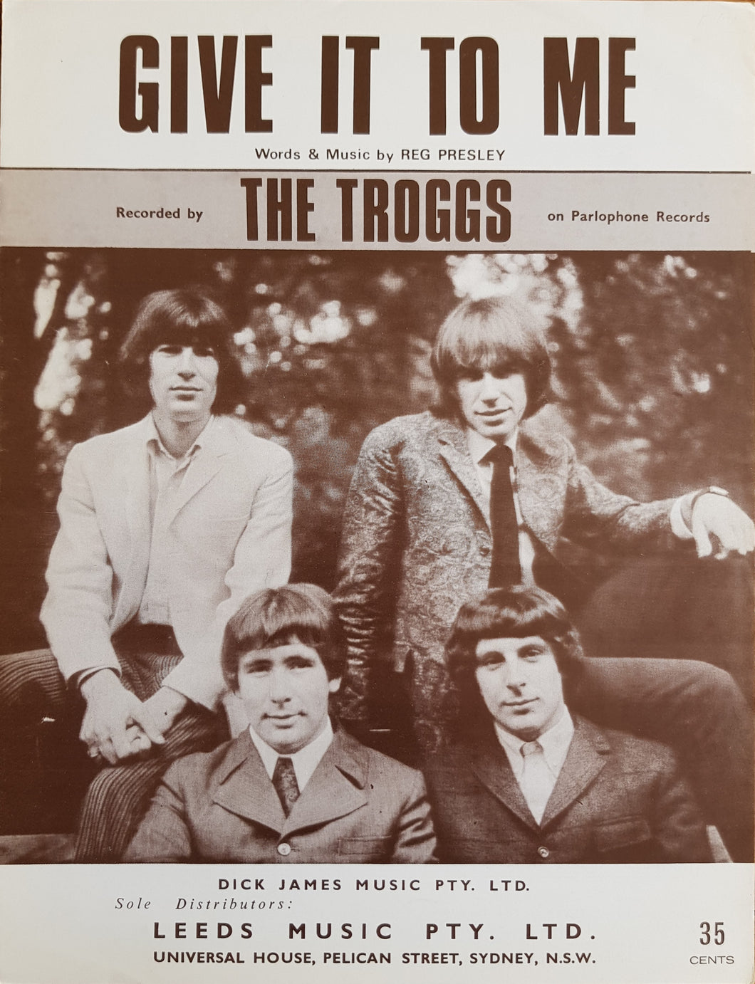 Troggs - Give It To Me