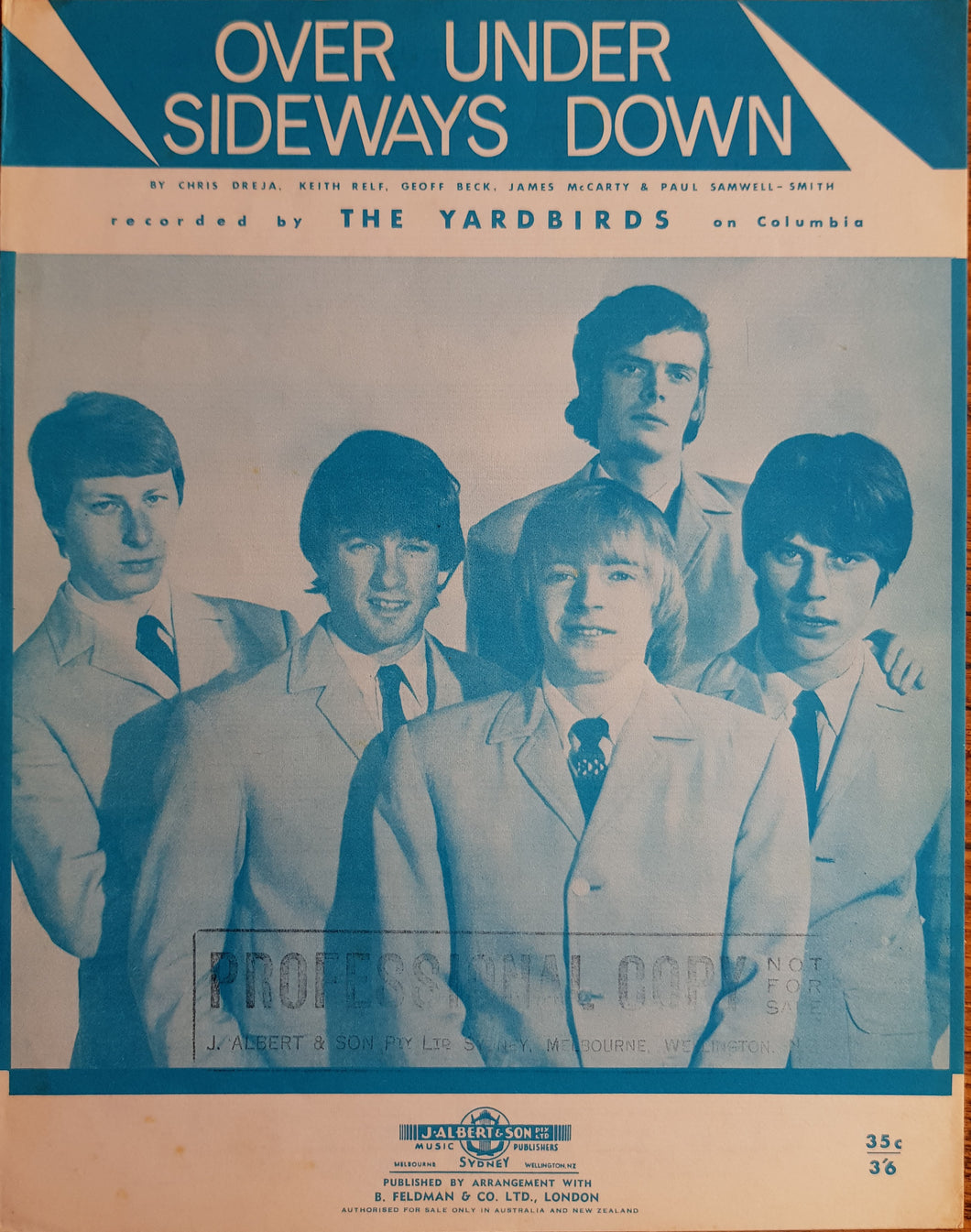 Yardbirds - Over Under Sideways Down