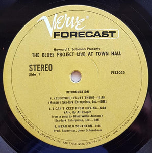 Blues Project - Live At Town Hall