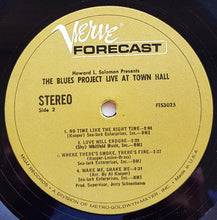 Load image into Gallery viewer, Blues Project - Live At Town Hall