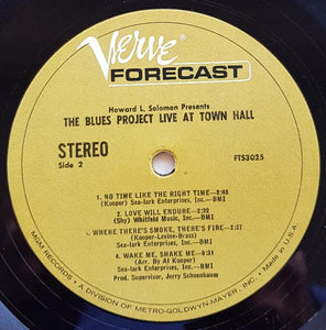 Blues Project - Live At Town Hall