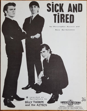 Billy Thorpe & The Aztecs - Sick And Tired