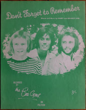 Load image into Gallery viewer, Bee Gees - Don&#39;t Forget To Remember