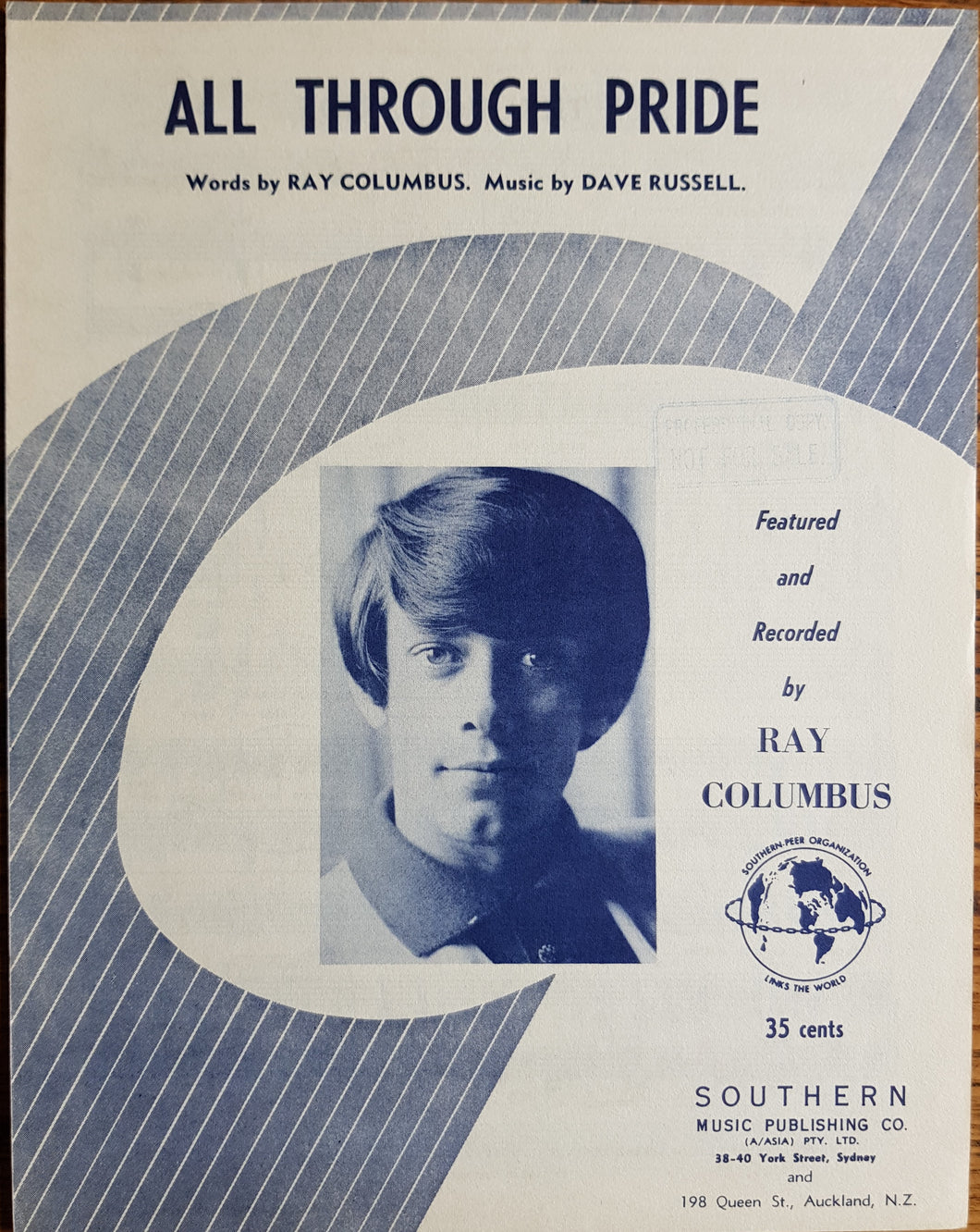 Ray Columbus - All Through Pride