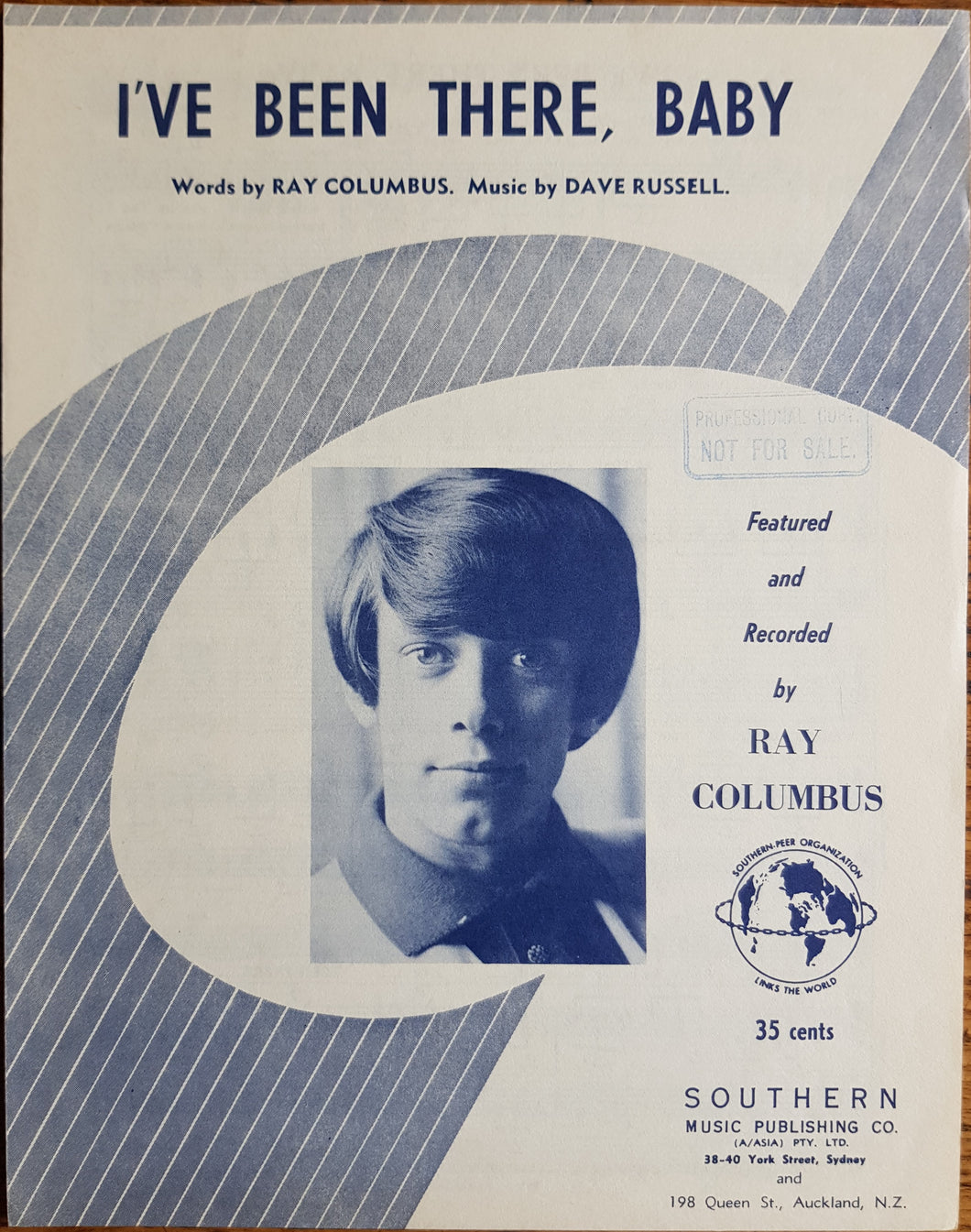 Ray Columbus - I've Been There, Baby