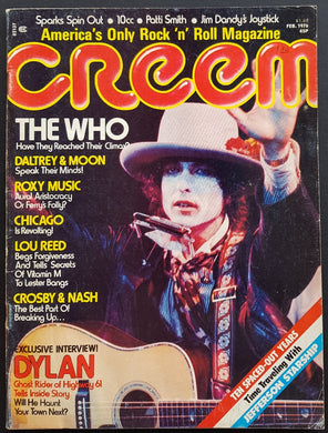 Bob Dylan - Creem Feb.1976