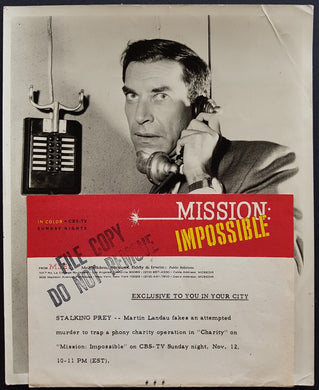 Film & Stage Memorabilia - Mission: Impossible