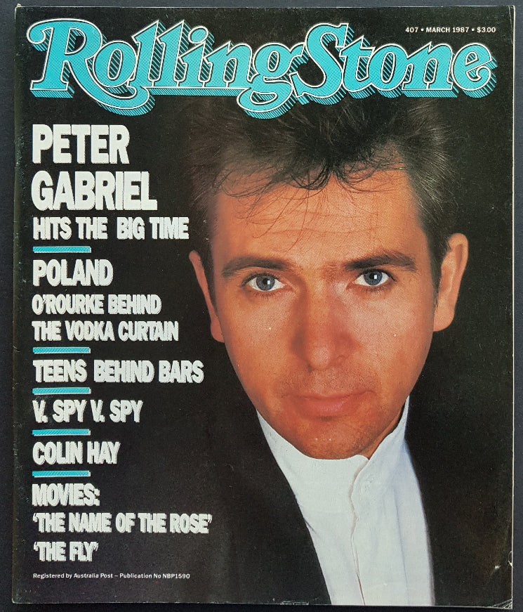 Genesis (Peter Gabriel) - Rolling Stone March 1987