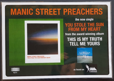 Manic Street Preachers - You Stole The Sun From My Heart