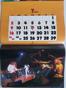 Queen - 1978 Rock Live Calendar