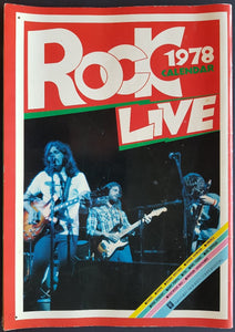 Queen - 1978 Rock Live Calendar