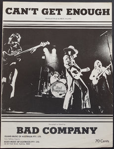 Bad Company - Can't Get Enough