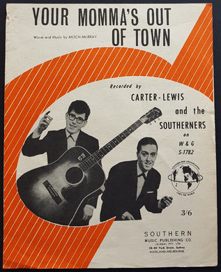 Carter - Lewis And The Southerners - Your Momma's Out Of Town