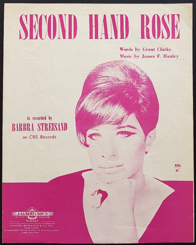 Barbra Streisand - Second Hand Rose