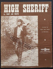 Load image into Gallery viewer, White, Tony Joe - High Sheriff