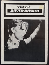 Load image into Gallery viewer, David Bowie - Photo File