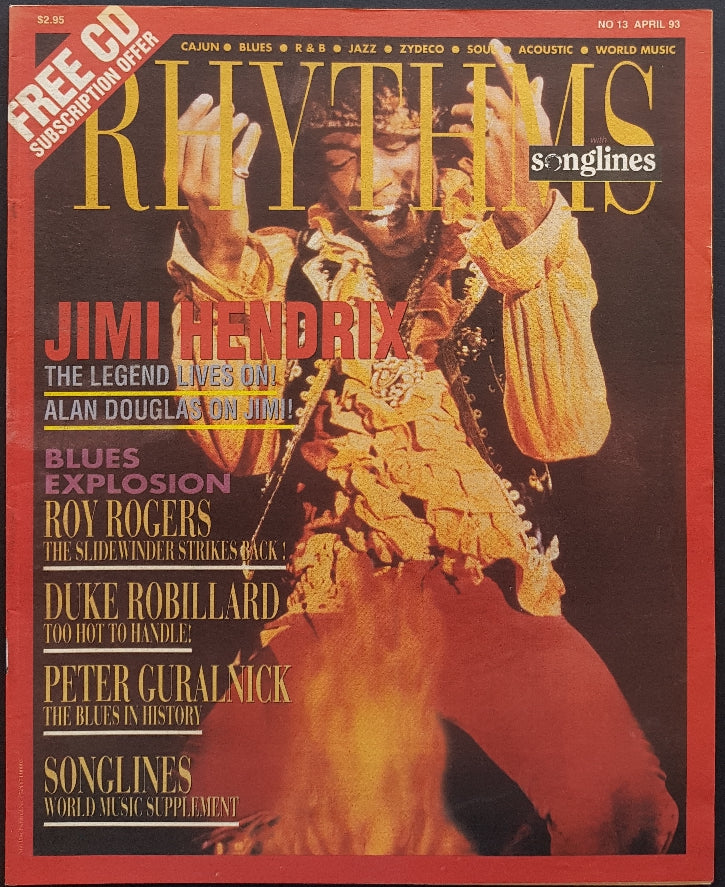 Jimi Hendrix - Rhythms No.13 April 1993