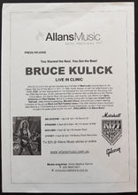 Load image into Gallery viewer, Kiss (Bruce Kulick) - Press Release