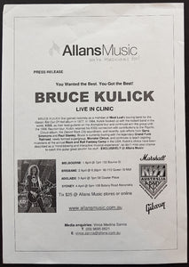 Kiss (Bruce Kulick) - Press Release
