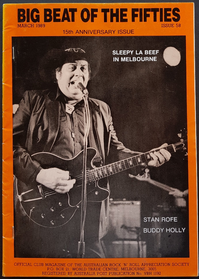 Sleepy Labeef - Big Beat Of The Fifties March 1989 Issue 58