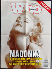 Load image into Gallery viewer, Madonna - Who Weekly October 19, 1992