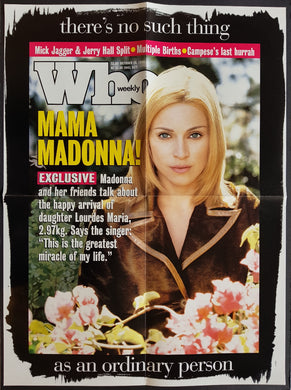 Madonna - Who Weekly