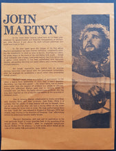 Load image into Gallery viewer, John Martyn - So Far, So Good