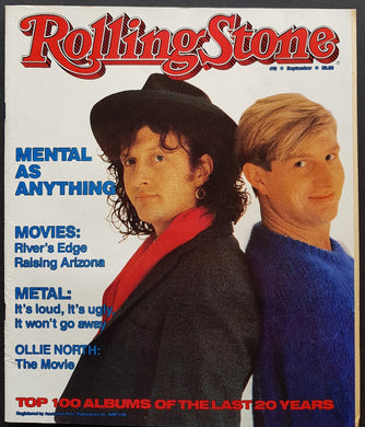 Mental As Anything - Rolling Stone September 1987