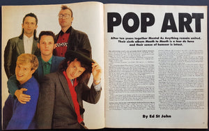 Mental As Anything - Rolling Stone September 1987