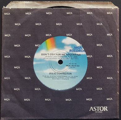 Julie Covington - Don't Cry For Me Argentina