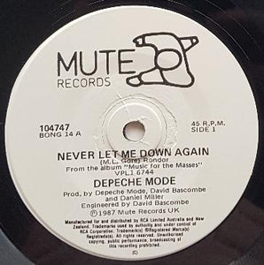 Depeche Mode - Never Let Me Down Again