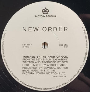 New Order - Touched By The Hand Of God