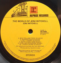 Load image into Gallery viewer, Mitchell, Joni - The World Of Joni Mitchell