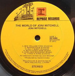 Mitchell, Joni - The World Of Joni Mitchell