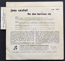 Load image into Gallery viewer, Don Burrows - Jazz Sextet