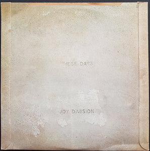 Joy Division - Love Will Tear Us Apart