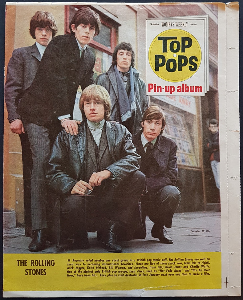 Rolling Stones - Top Pops Pin-up Album