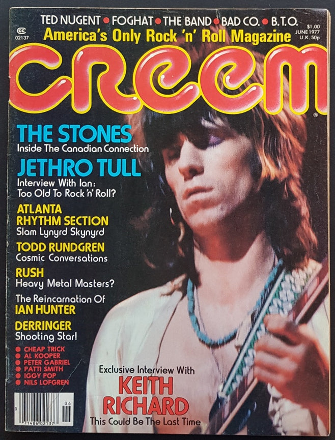 Rolling Stones - Creem June 1977