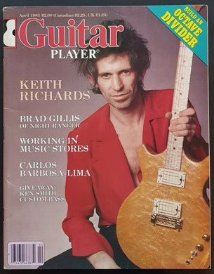 Rolling Stones (Keith Richards) - Guitar Player April 1983