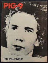 Load image into Gallery viewer, Sex Pistols - Pig.9 August 1978