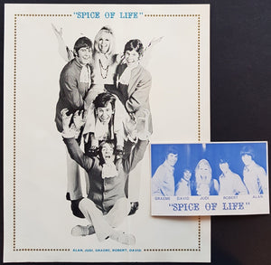 Spice Of Life - Original Fan Club Material