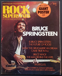 Bruce Springsteen - Rock Superstars Poster Magazine No.5