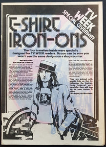 Rod Stewart - TV WEEK Special Giveaway T-Shirt Iron-Ons